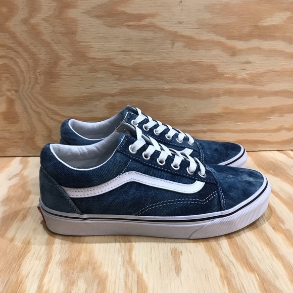 Vans Shoes - Vans Old Skool Skate Blue Acid Wash